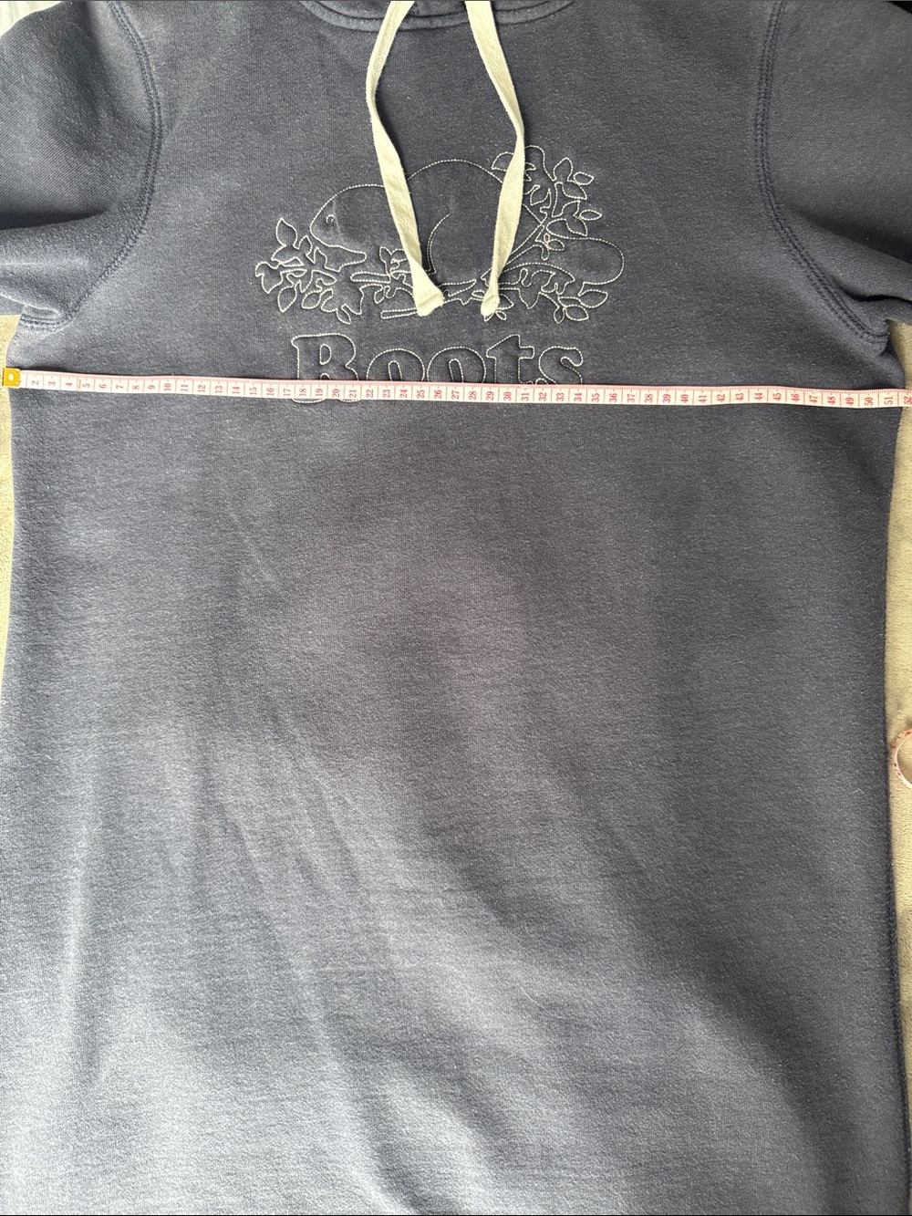 Roots Dark Gray Sweatshirt with Green Logo Patch - Picture 6 of 8
